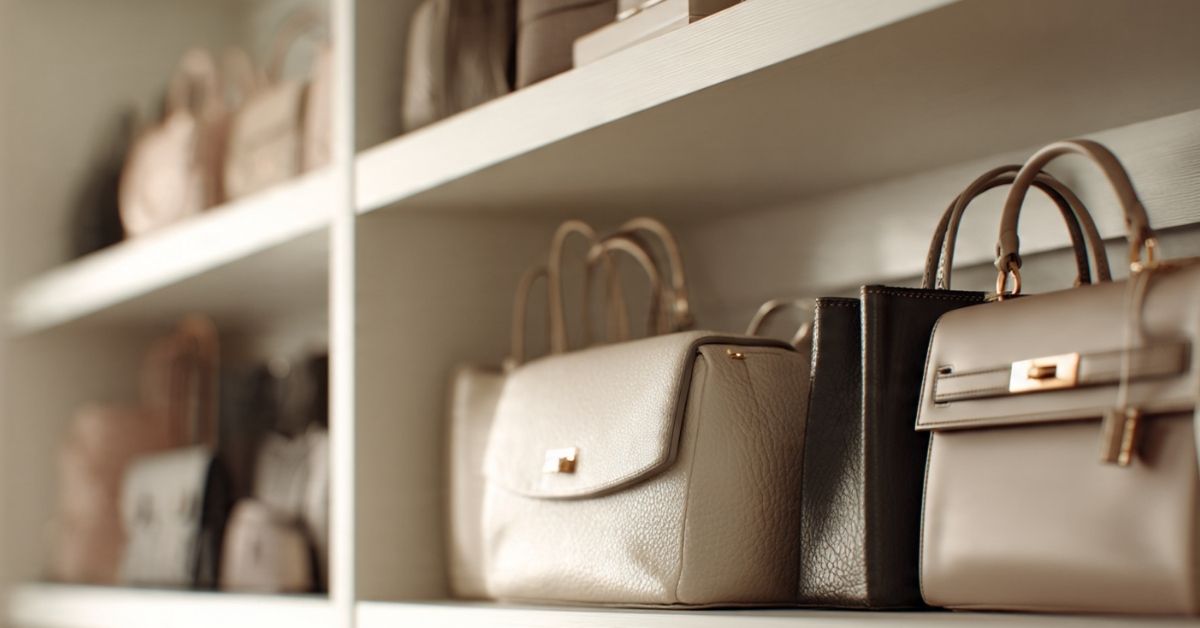 Cómo organizar bolsos