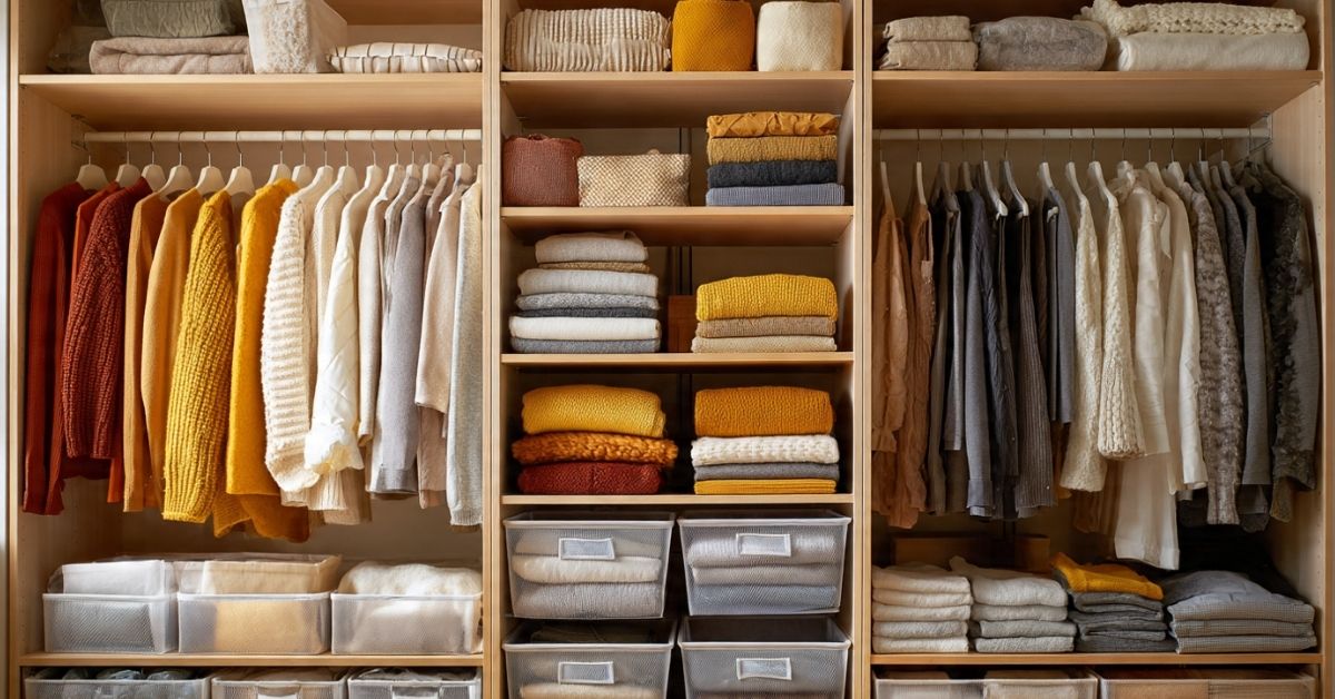 Cómo organizar la ropa en el armario de forma eficiente