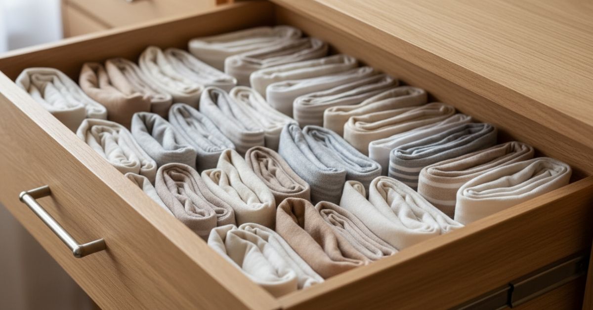 Cómo organizar la ropa interior