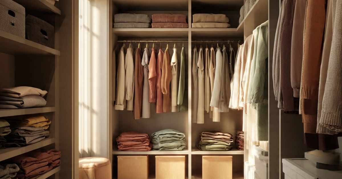Cómo organizar un vestidor
