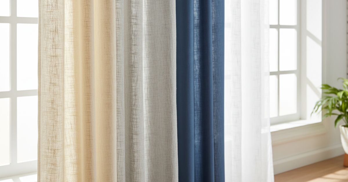 De qué están hechas las cortinas