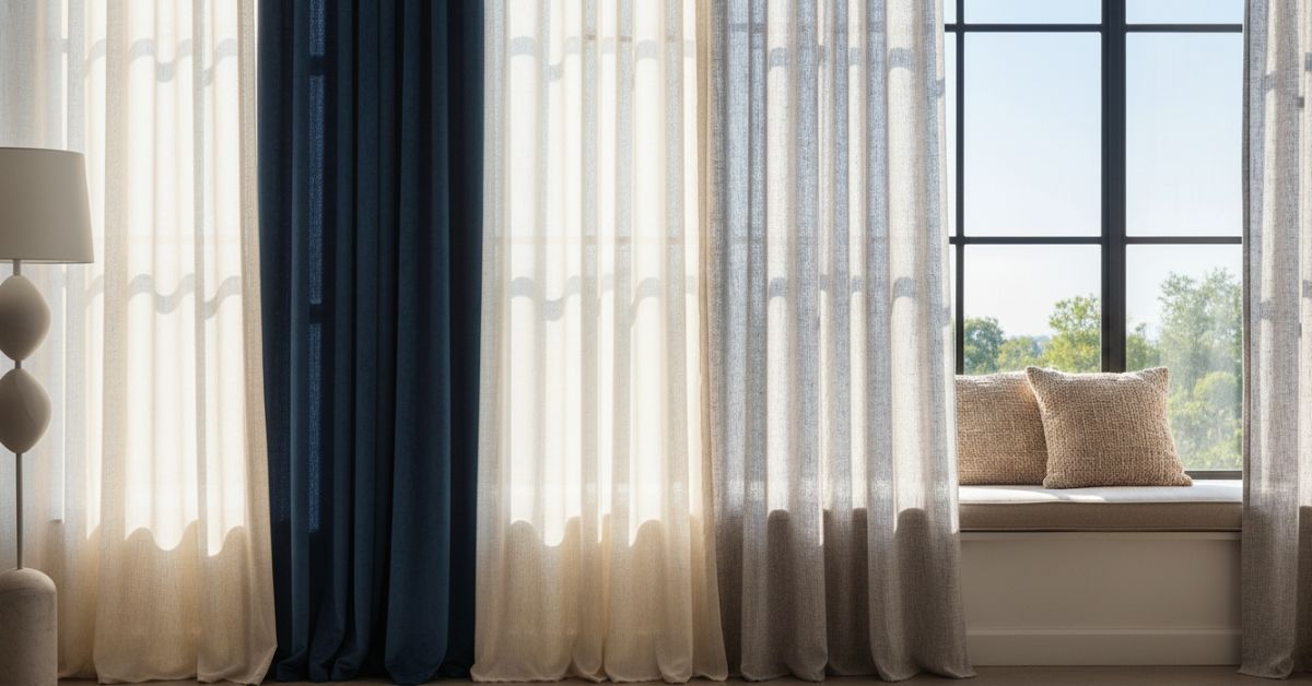 De qué tela se hacen las cortinas