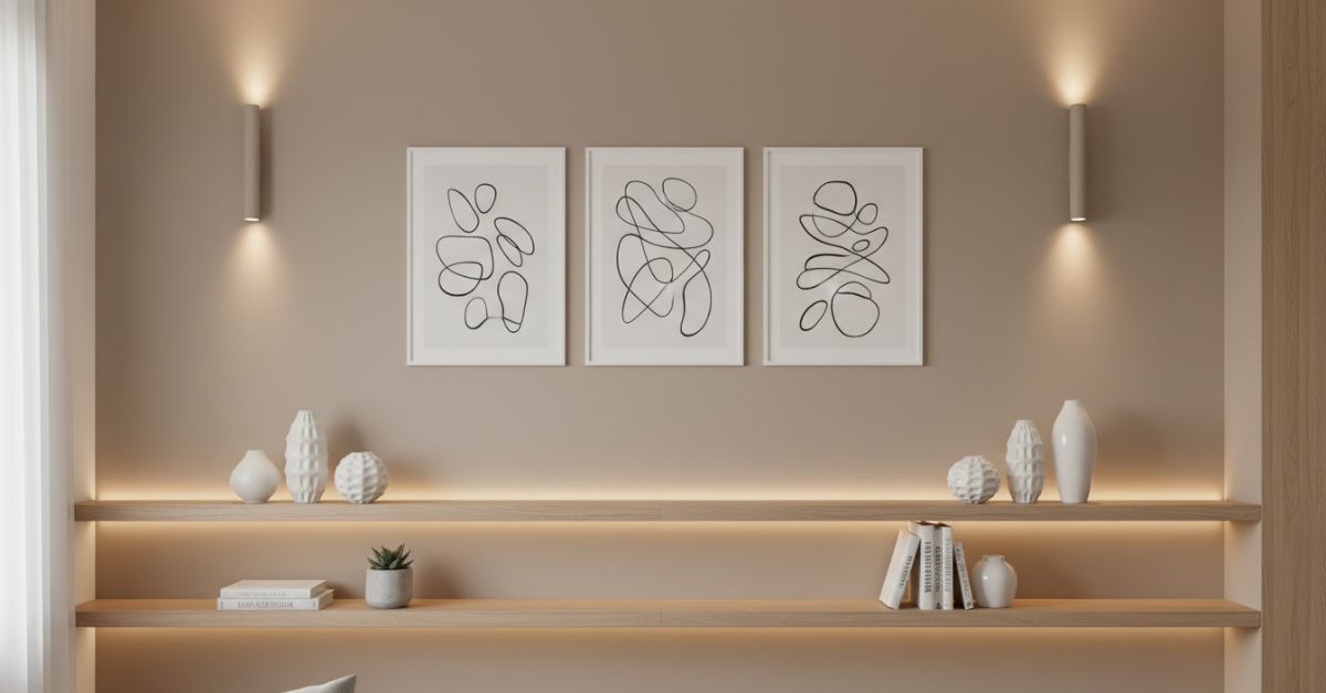 Decoracion pared salon