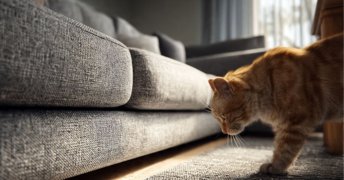 Por qué los gatos arañan los muebles