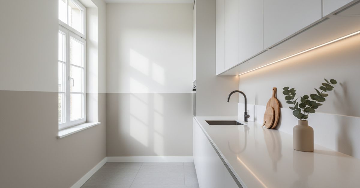 De qué color pintar una cocina pequeña Olvida el blanco