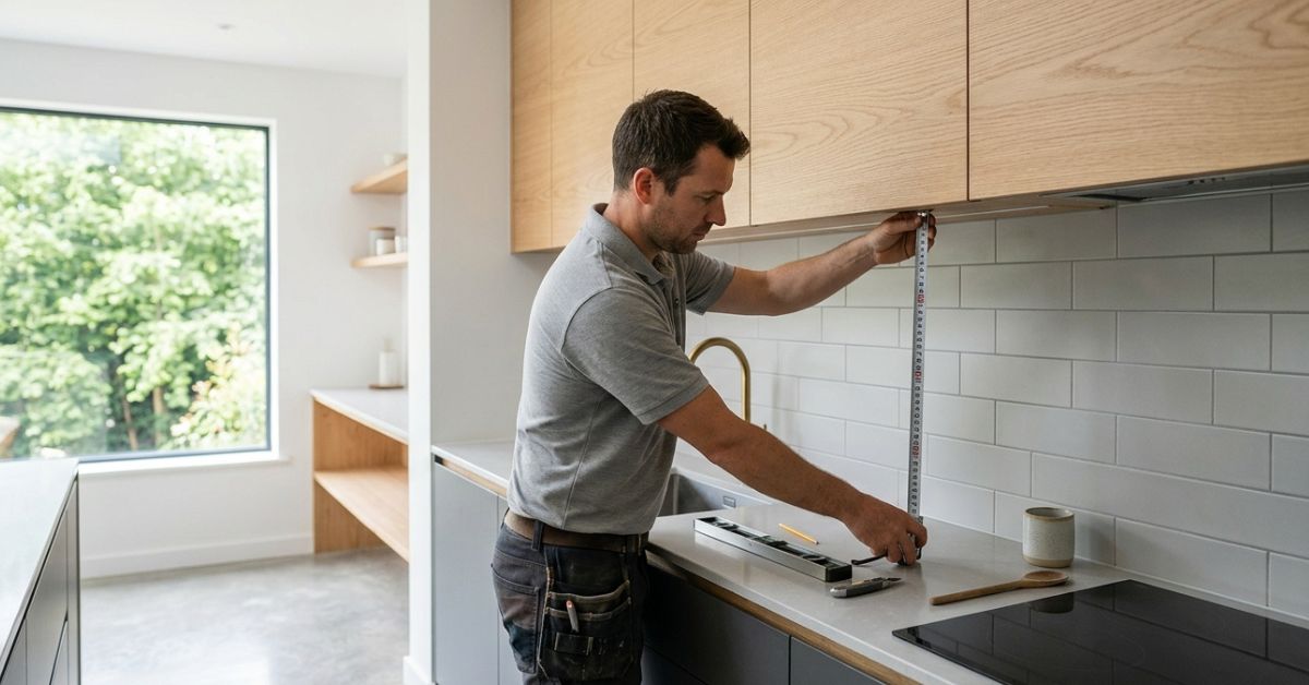 Cocina la regla de los 15 cm que los instaladores siempre olvidan contarte