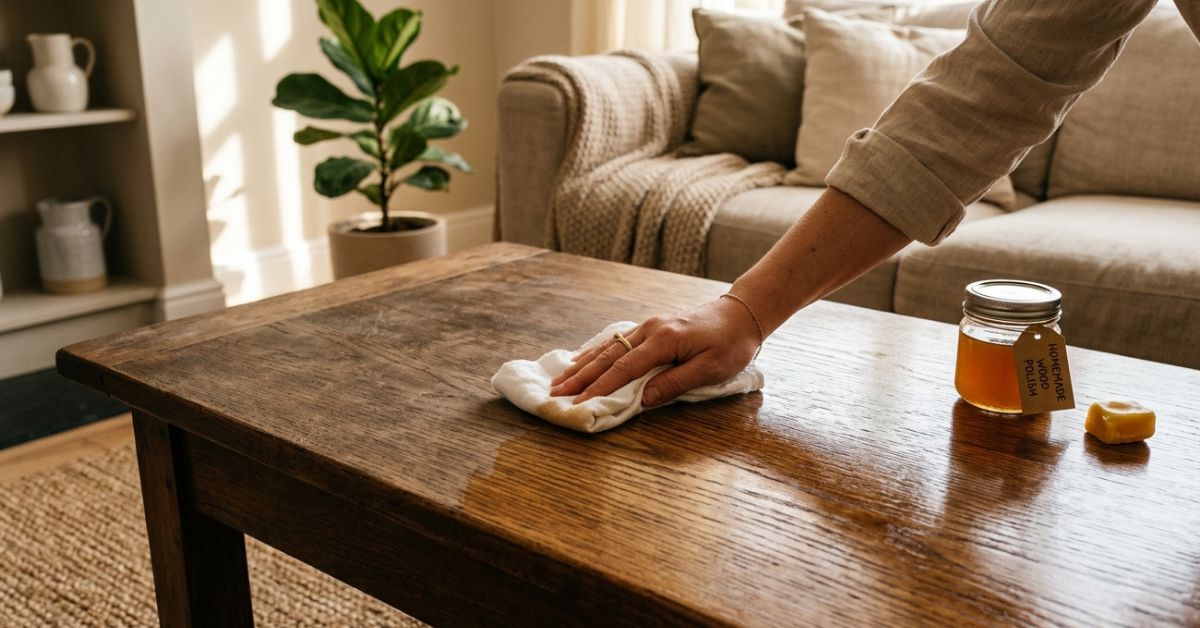 El ingrediente de 1€ para devolver el brillo original a tus muebles de madera
