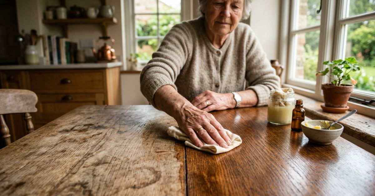 Madera apagada el truco de la abuela que borra las manchas en solo 3 minutos