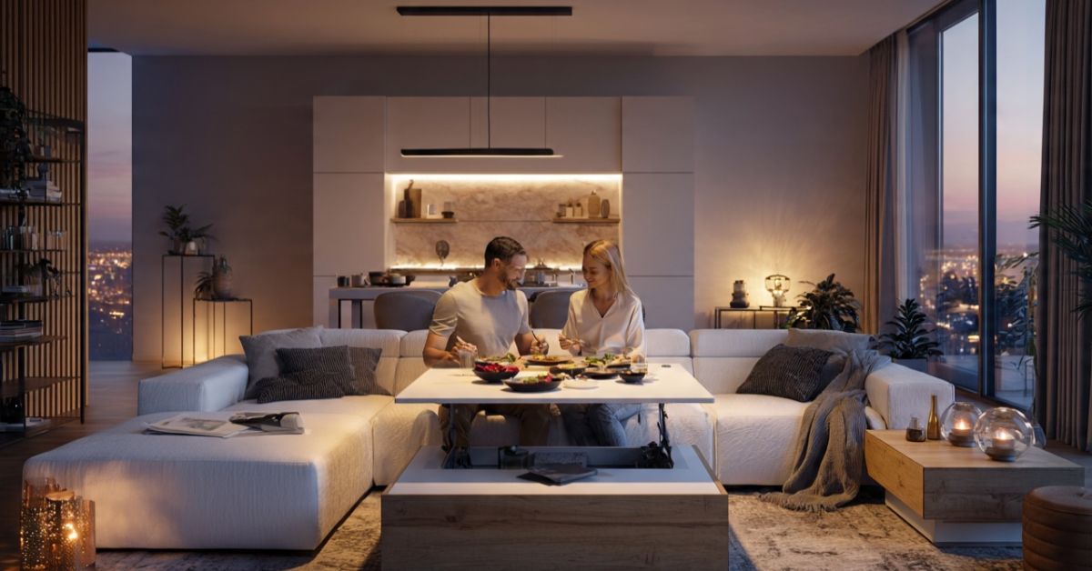 Home 25 Mesa de centro elevable el error de altura que la vuelve incómoda para cenar