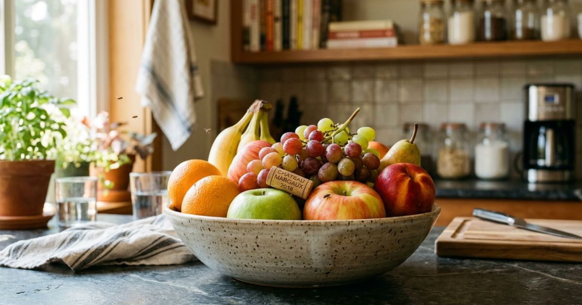 Por qué deberías meter un corcho de vino en el frutero hoy mismo para evitar moscas