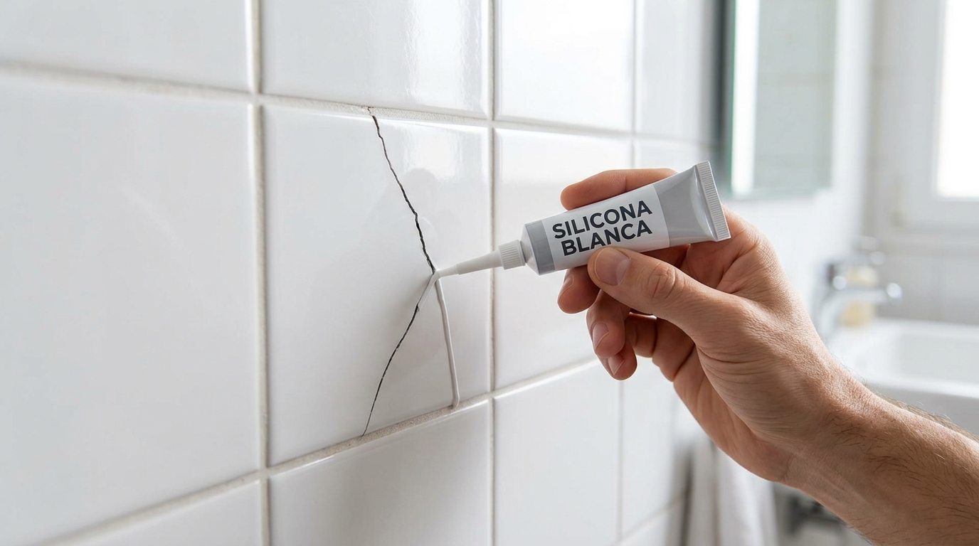 Grietas en los azulejos: el producto de 2 euros que las sella de forma invisible