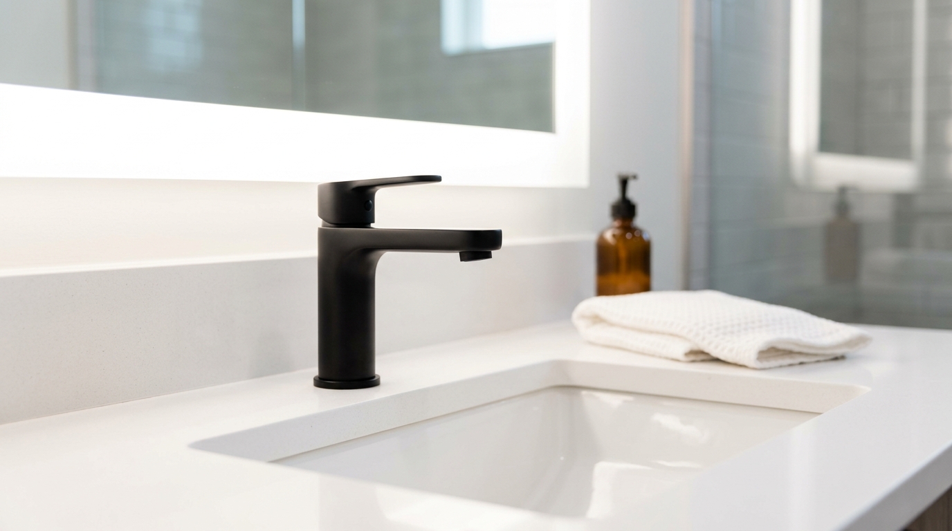 Grifos de baño negros: el producto que jamás debes usar si no quieres perder el color