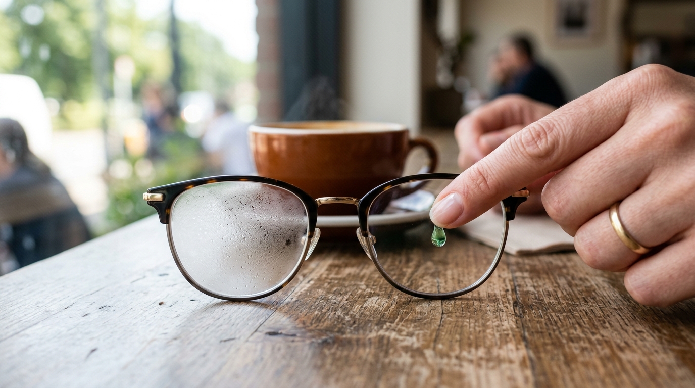 El truco de la gota de lavavajillas en las gafas para que no se empañen con los cambios de temperatura