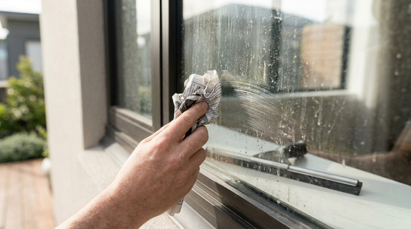 Cristales de las ventanas sucios: el motivo por el que usar papel de periódico los raya