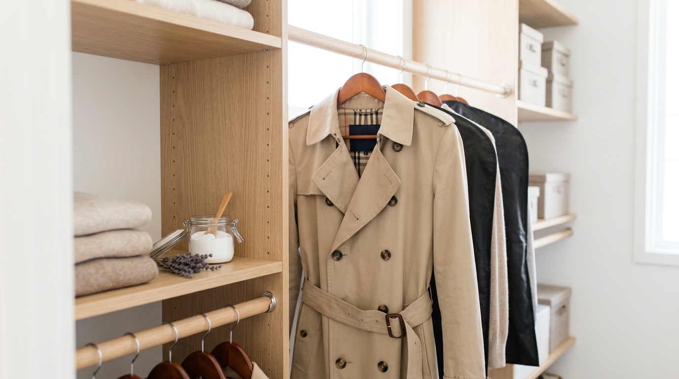 El truco del bicarbonato para quitar el olor a humedad de las chaquetas guardadas